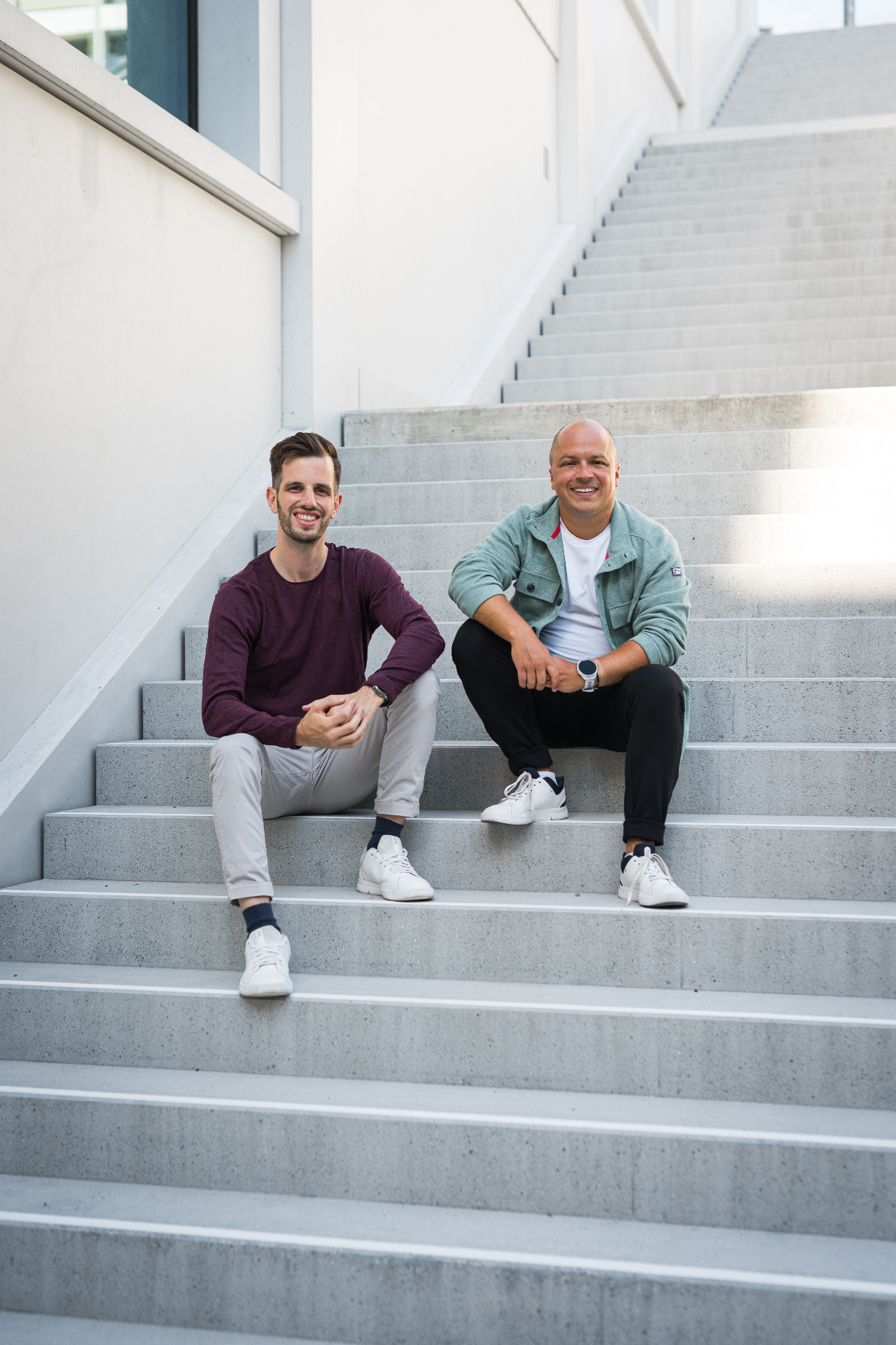 Roger Thalmann und Miguel Schweiger, Managing Partner bei Centry Labs